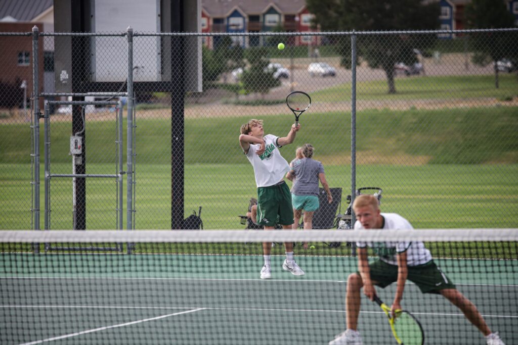 Tennis Home Opener Show Flashes of Excellence For GRHS and RSHS