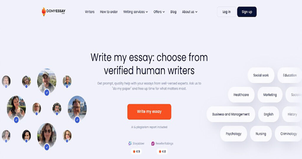 How DoMyEssay Delivers the Best Essay Writing Services