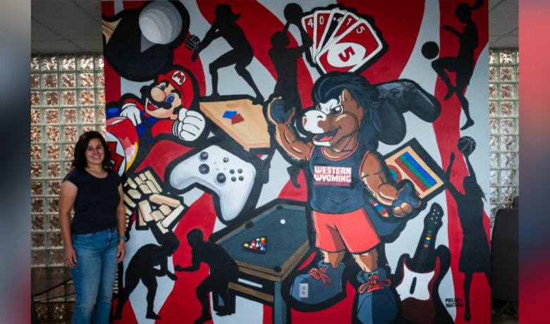 Game Room Murals Offer Student a Chance to Give Back