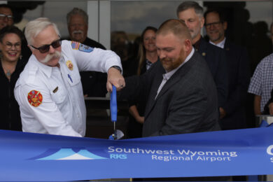 State and Local Leaders Celebrate $43 Million Renovation at Southwest Wyoming Regional Airport