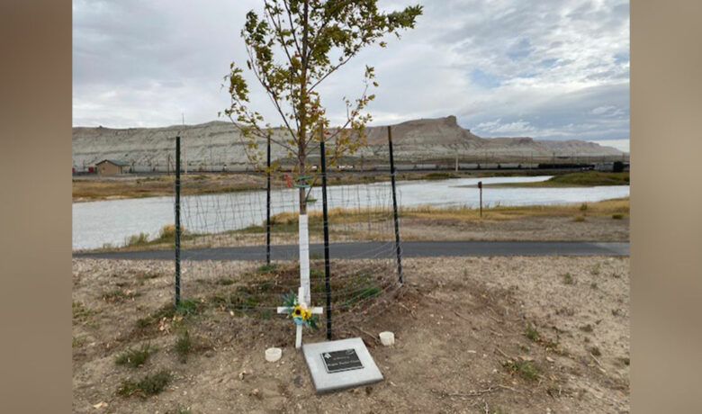 Green River Tree Dedicated to Memory of 11-Year-Old