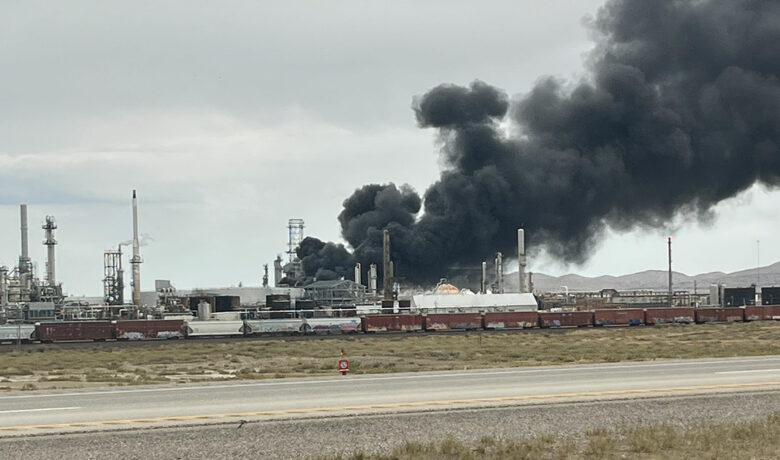 Photos, Video Shows Smoke Coming From Sinclair Refinery Saturday