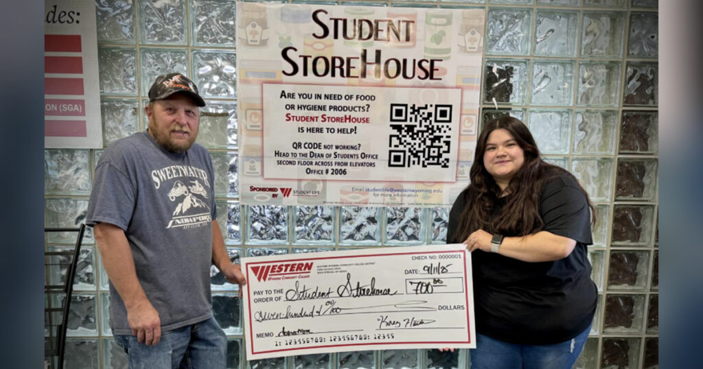 Western’s Student Storehouse Receives Donation from Snowpokes