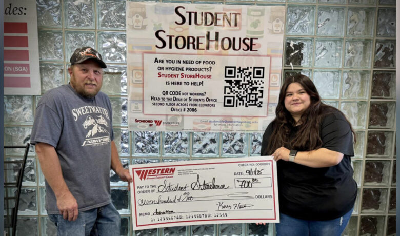 Western’s Student Storehouse Receives Donation from Snowpokes