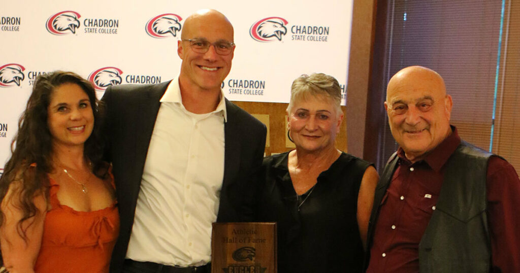 Former RSHS standout Beau Wendling inducted into Chadron State Hall of Fame