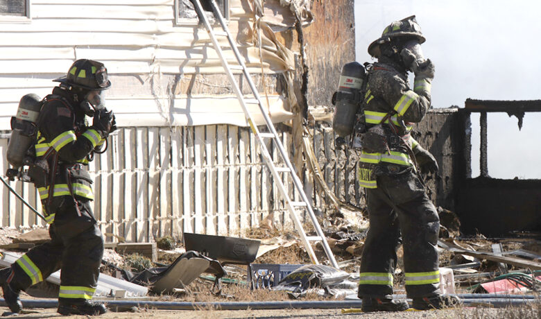 Fire in North Rock Springs Results in a Total Loss of Home
