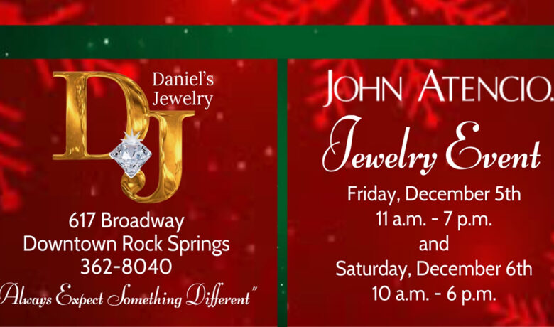 Daniel’s Jewelry is Hosting their Annual John Atencio Jewelry Event