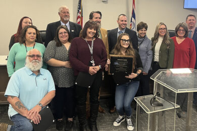 Southwest Counseling Team Receive Recognition From County Commissioners For Saving a Life