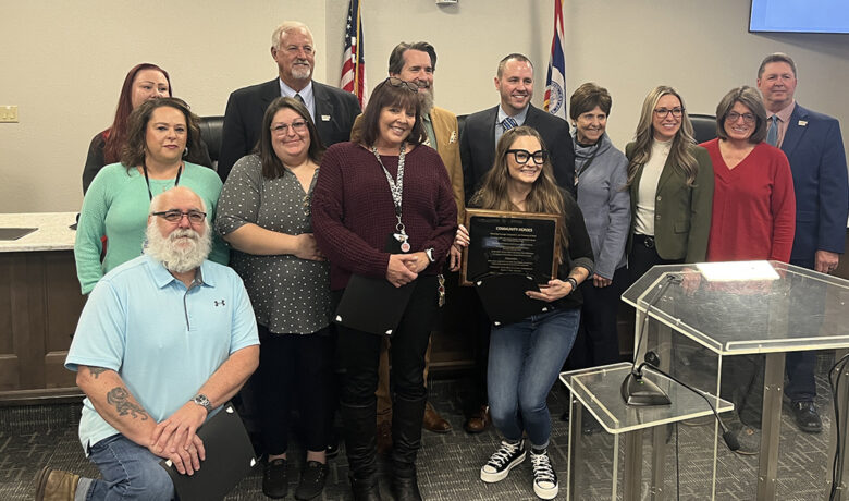 Southwest Counseling Team Receive Recognition From County Commissioners For Saving a Life