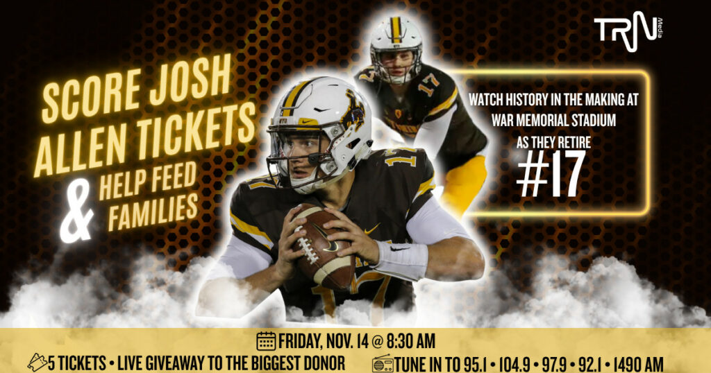 Support the Food Bank and Witness Wyoming Football History!