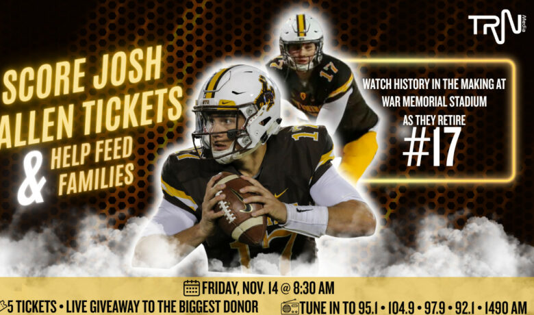 Support the Food Bank and Witness Wyoming Football History!