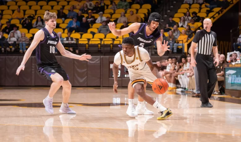Walker, Harris Lead Wyoming to 4-0 Start With Win Over Portland