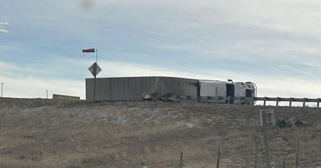 Windstorms Cause at Least 39 Blow-Over Crashes in Three Days
