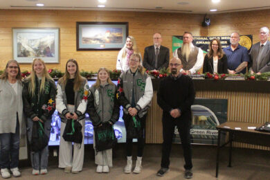 Green River City Council Recognizes Fall All-State Teams