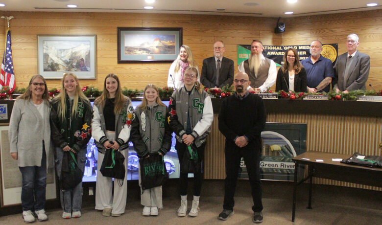 Green River City Council Recognizes Fall All-State Teams