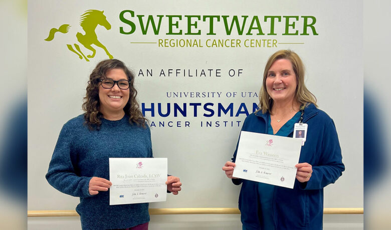 Two receive certification to offer Breast Boutique at Cancer Center