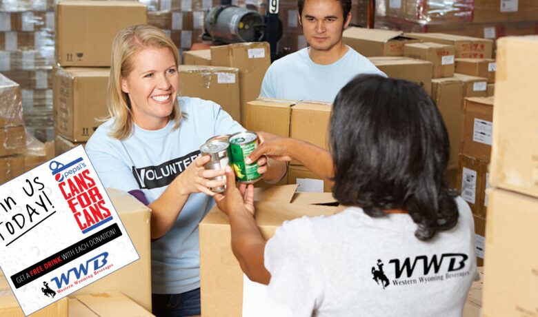Western Wyoming Beverages Hosts 7th Annual ‘Cans for Cans’ Food Drive