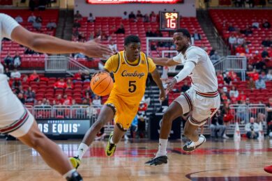 Men’s Basketball Hangs Tough but Falls at No. 20 Texas Tech