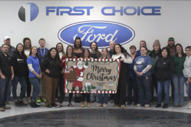 Stagecoach PTO and First Choice Ford Prepare 260 Christmas Food Boxes For Local Families