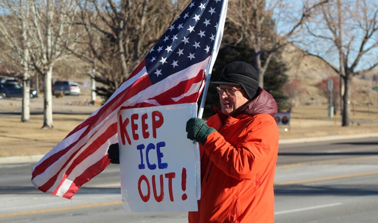 ICE Protest Following Minnesota Death Draws Residents