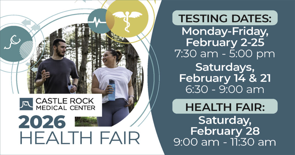 Castle Rock Medical Center is Hosting the Annual Health Fair on February 28th