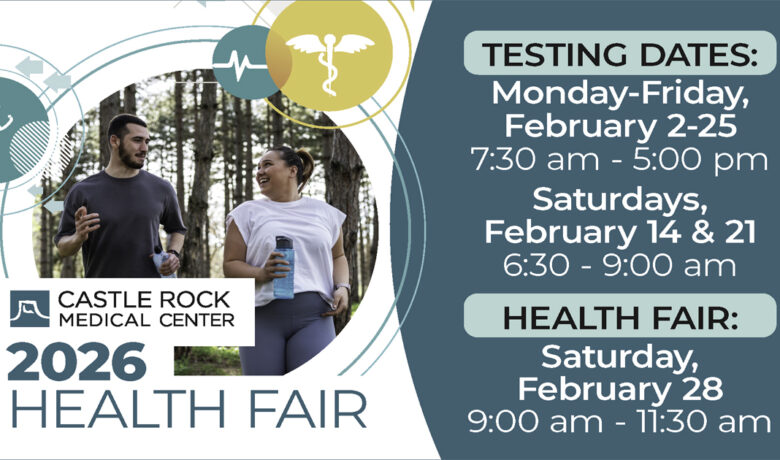 Castle Rock Medical Center is Hosting the Annual Health Fair on February 28th