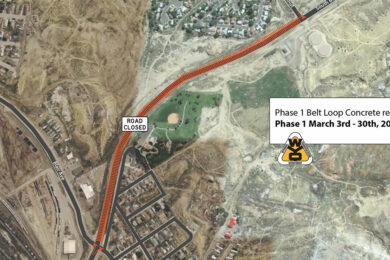 South Belt Loop Project Starts Monday, Multiple Phases and Closures Planned
