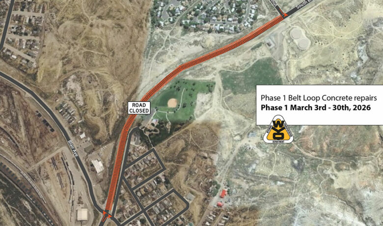 South Belt Loop Project Starts Monday, Multiple Phases and Closures Planned