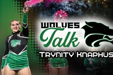 Wolves Talk: Trynity Knaphus With Wolf Pack Dance Team