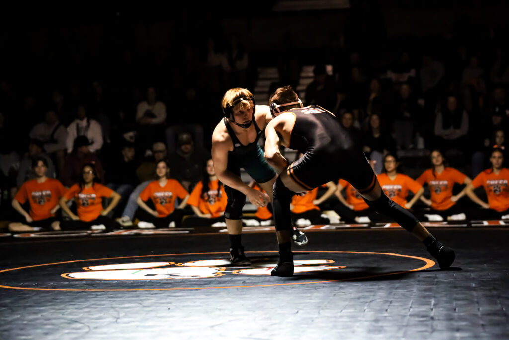 Wolves Claims Rivalry Sweep Over Tigers in Final Duals Before Regionals