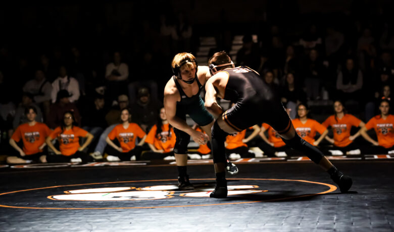 Wolves Claims Rivalry Sweep Over Tigers in Final Duals Before Regionals