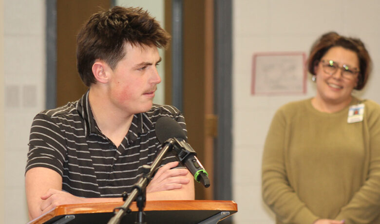 School Board Recognizes Student for Flag Design