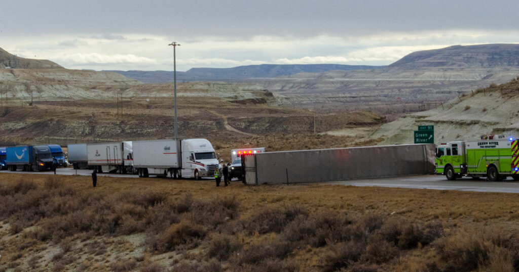 WYDOT Data: Commercial Trucks Make Up Half of I-80 Crashes