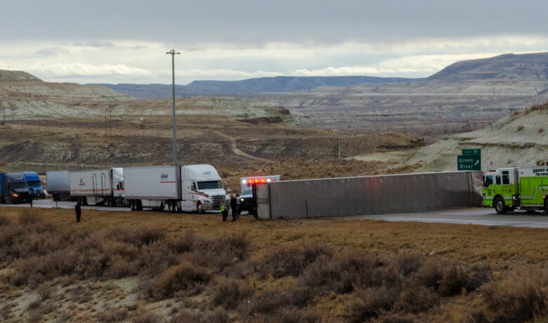 WYDOT Data: Commercial Trucks Make Up Half of I-80 Crashes