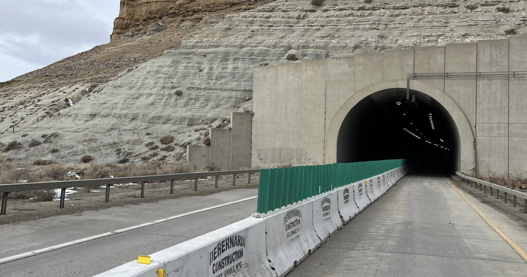 WYDOT Returns To Finish Work On Green River Tunnel