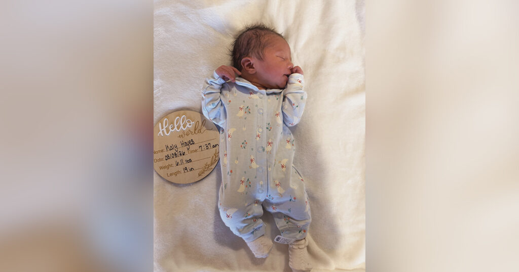 Birth Announcement: Kaly Hayes Pierce