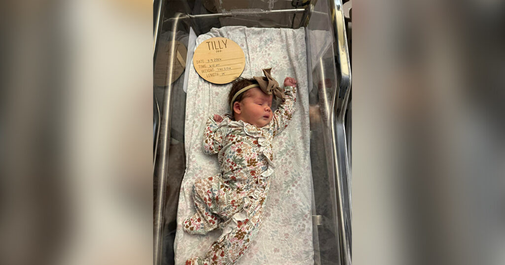 Birth Announcement: Tilly Ann Burton