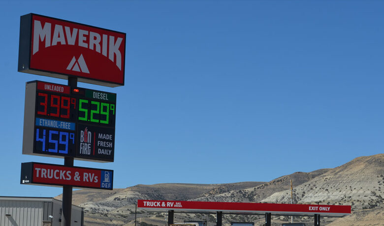 Gas Prices Hit the $4 Mark in Sweetwater County