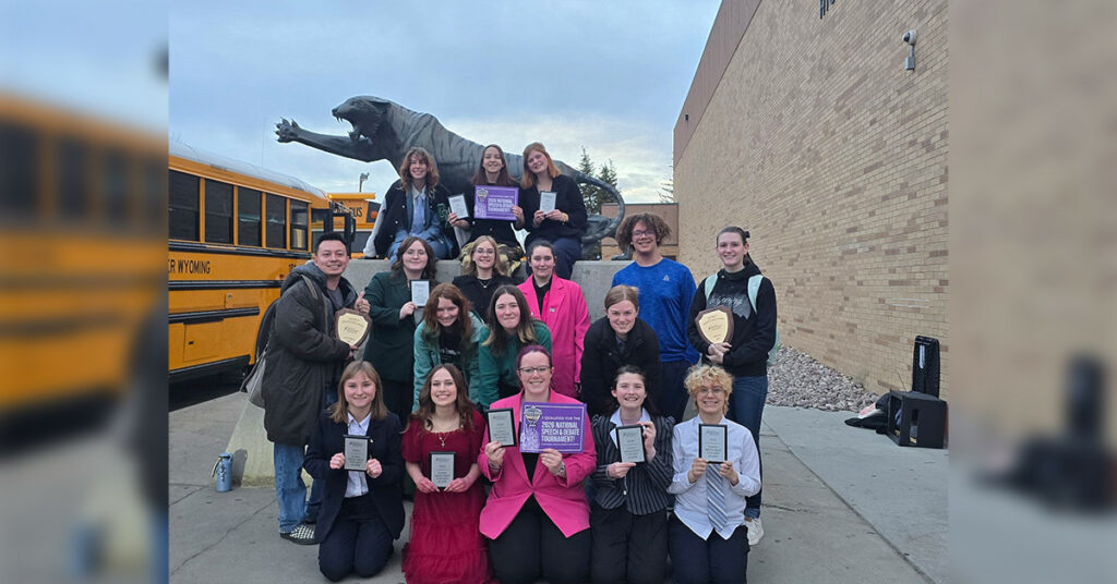 Green River Qualifies Multiple Students for NSDA Nationals at Wind River District Tournament