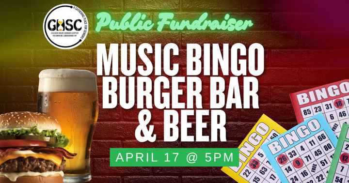 Golden Hour Senior Center Hosting Music Bingo Fundraiser April 17