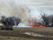Fire in Bridger Valley Burns Boat, Truck, and 40 Acres