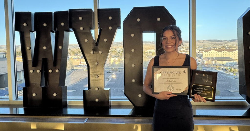 RSHS Graduate Wins UW Rookie of the Year