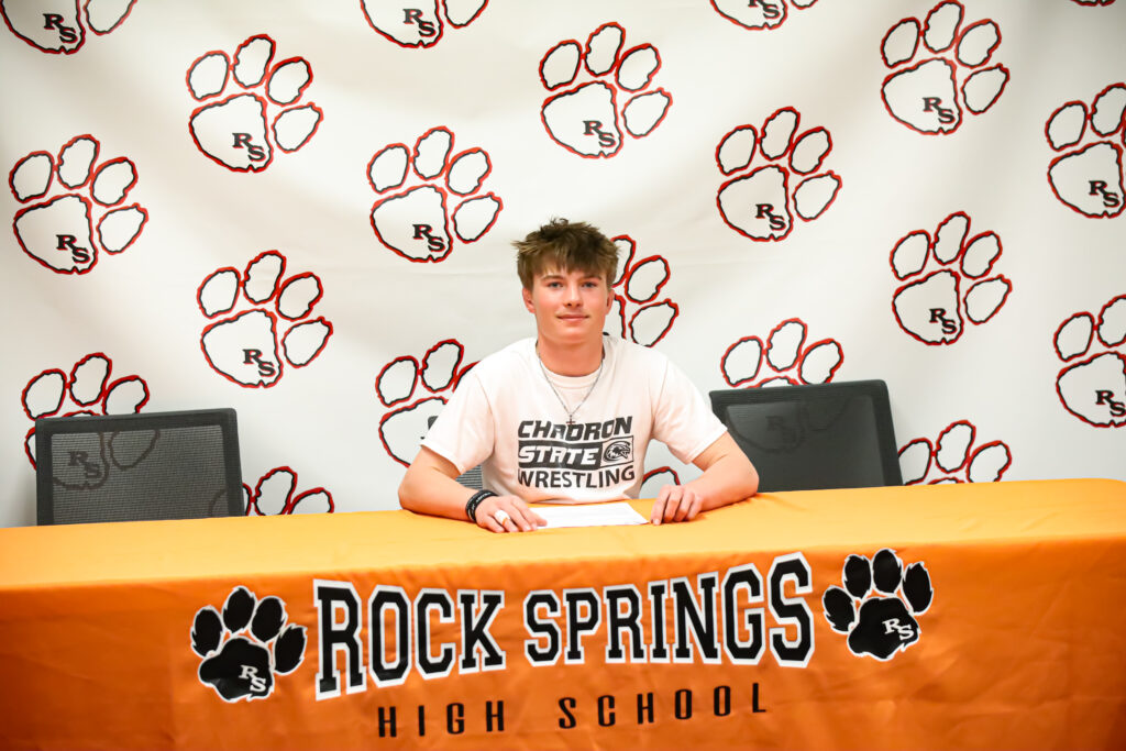 Rock Springs’ Lincoln Young Signs With Chadron State to Continue Wrestling Career