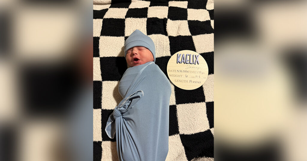 Birth Announcement: Kaelix James Frolic
