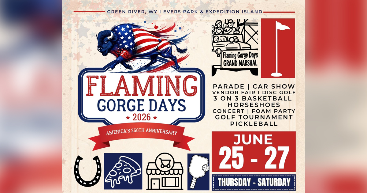 Flaming Gorge Days 2026 Returns June 25-27 With Tournaments, Family Events, Music, Food, and More