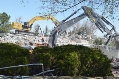 Demolition at Little America