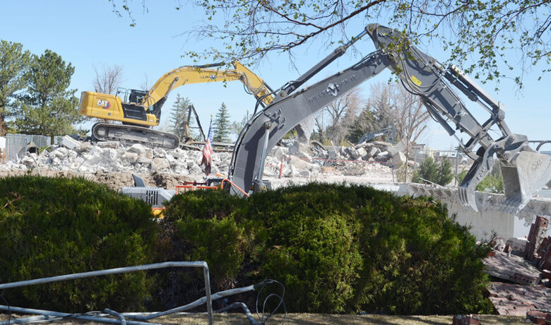 Demolition at Little America