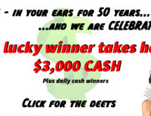 🎉 50 YEARS. $5,000. THE WAIT IS OVER. 🎉