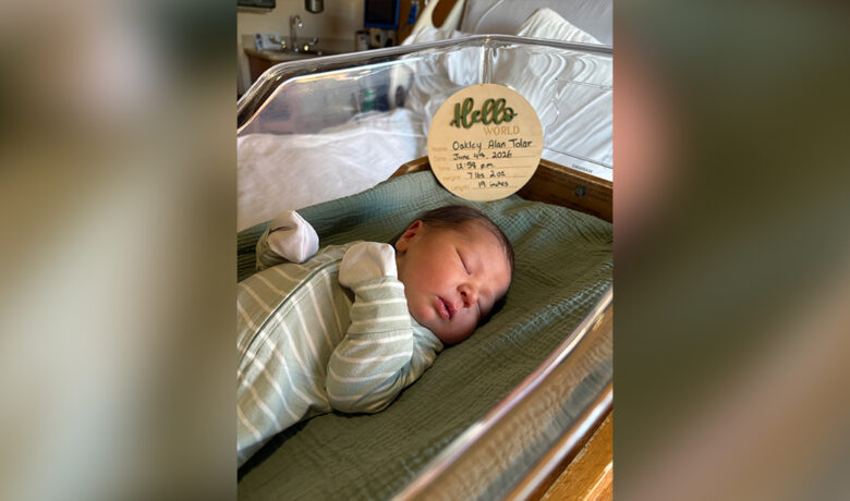 Birth Announcement: Oakley Alan Tolar
