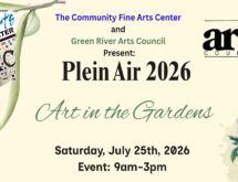 Sweetwater County Plein Air Competition Returns July 25, Partnering with the Green River Pond & Garden Tour